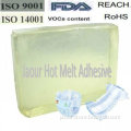 Shanghai Top Grade Hot Melt Pressure Sensitive Adhesive Glue for Panty Liner